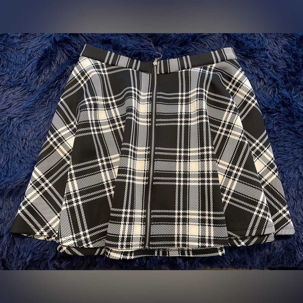 Plaid Skirt With Pockets